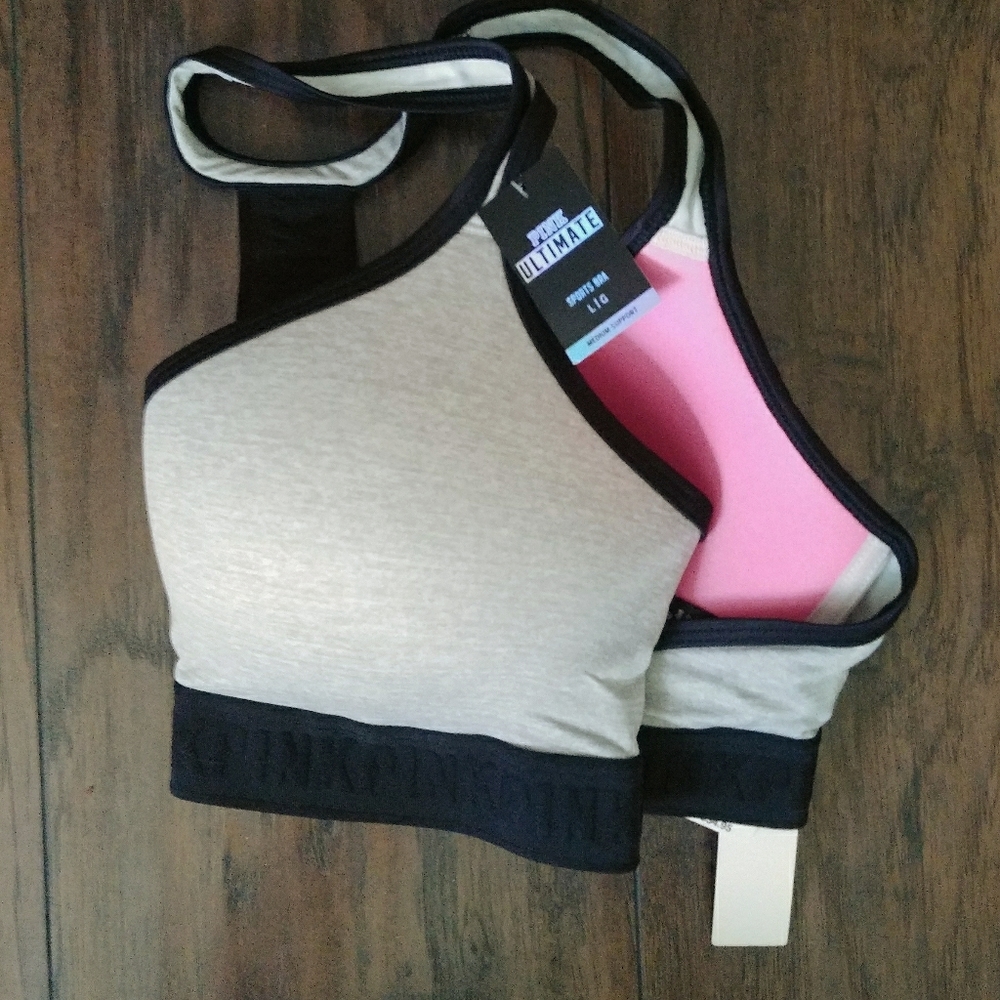 Victoria's Secret sports zip up sports bra